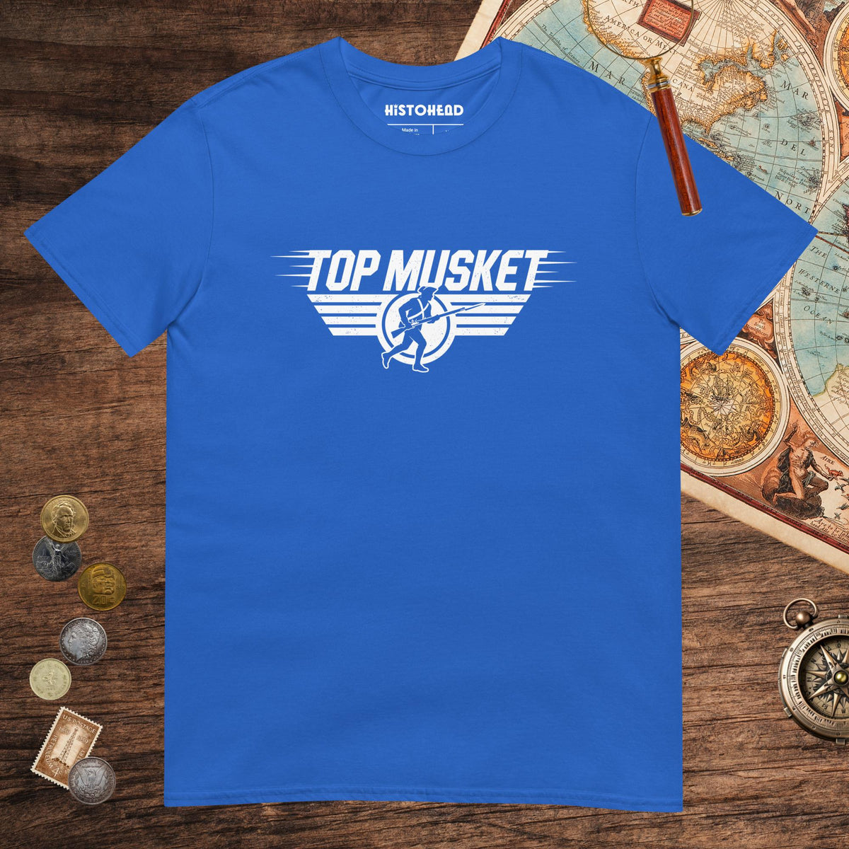 Royal Top Musket Tee - history buff gift by HistoHead