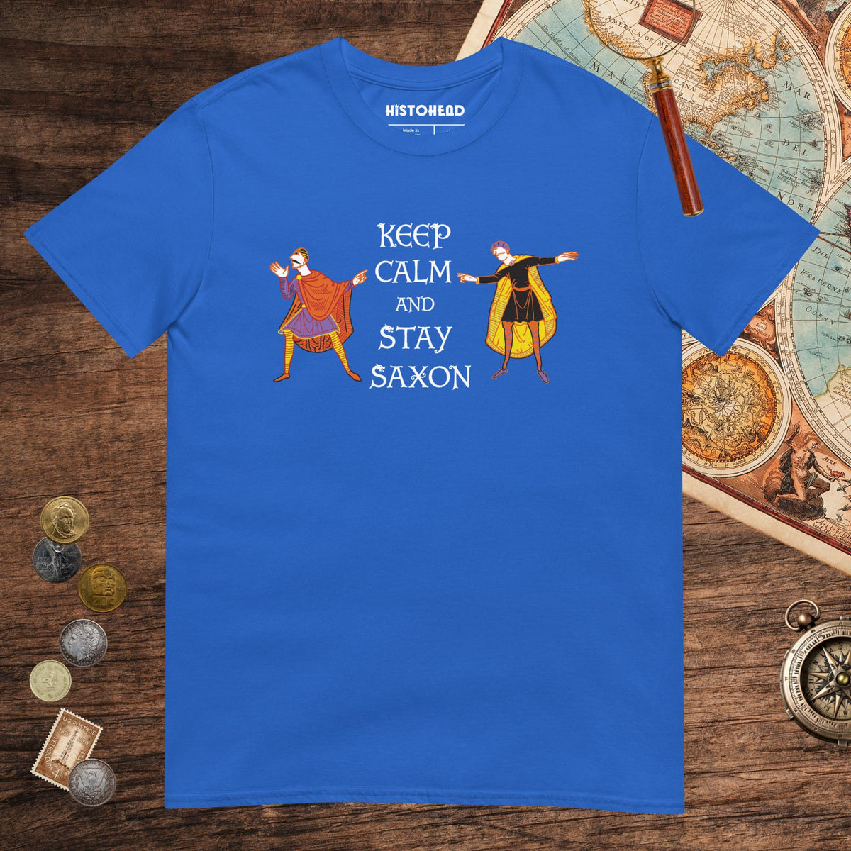 Royal Harold Godwinson Keep Calm and Stay Saxon Tee - history buff gift by HistoHead