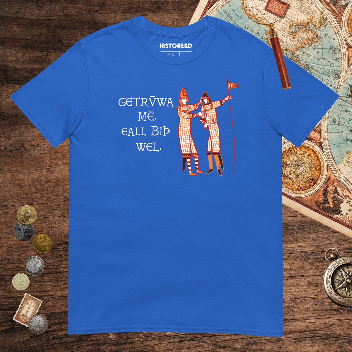 Royal Bayeux Tapestry Trust Me Everything Will Be Fine Old English Tee - history buff gift by HistoHead