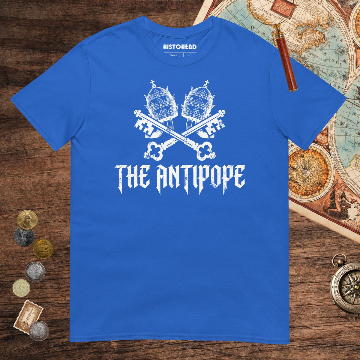 Royal The Antipope Tee - history buff gift by HistoHead
