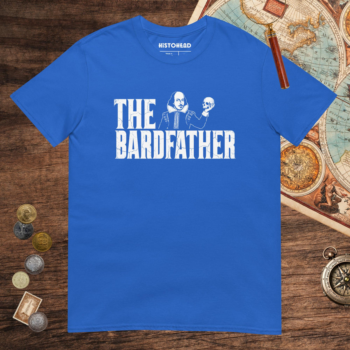 Royal Shakespeare The Bardfather Tee - history buff gift by HistoHead