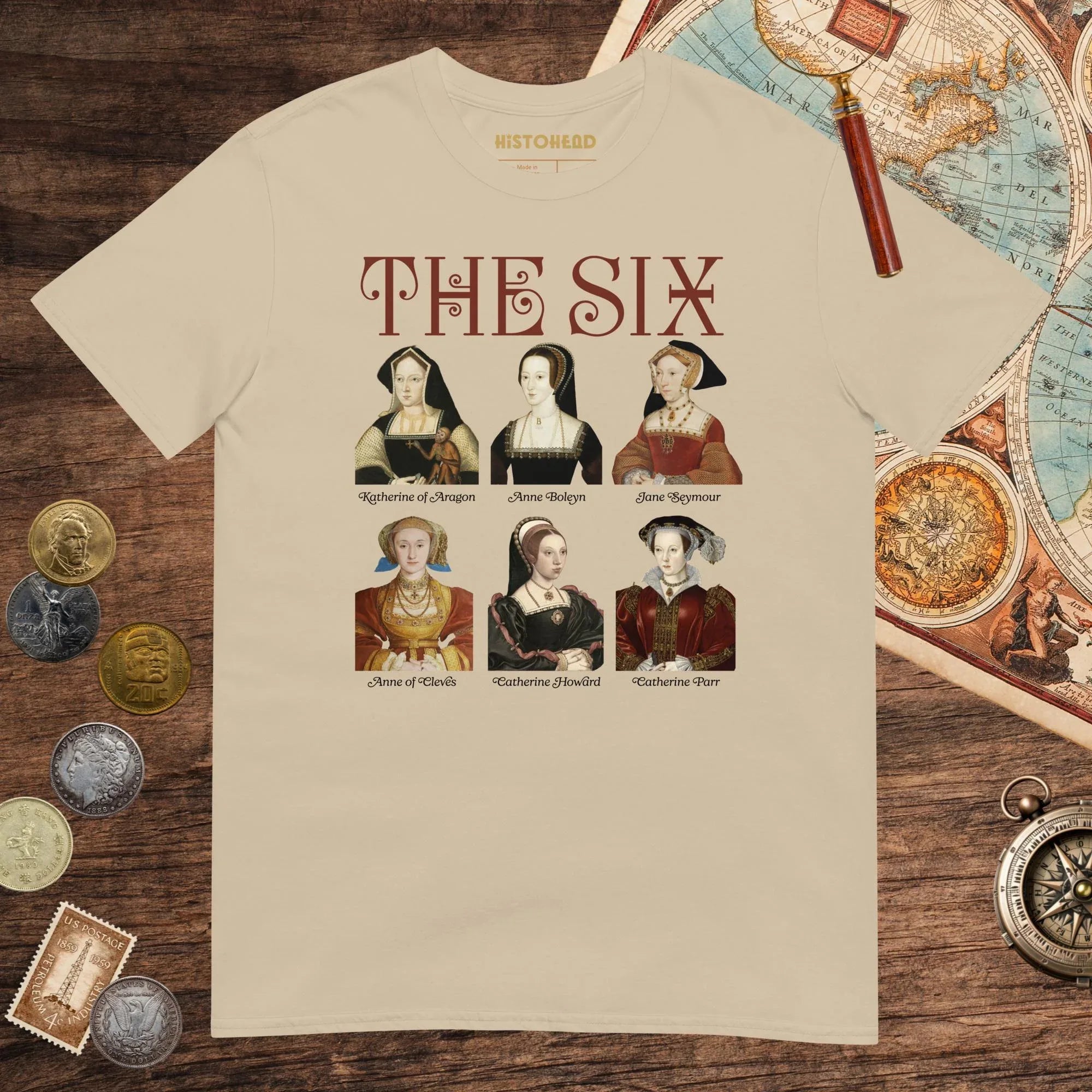 Sand The Six Tee - history buff gift by HistoHead
