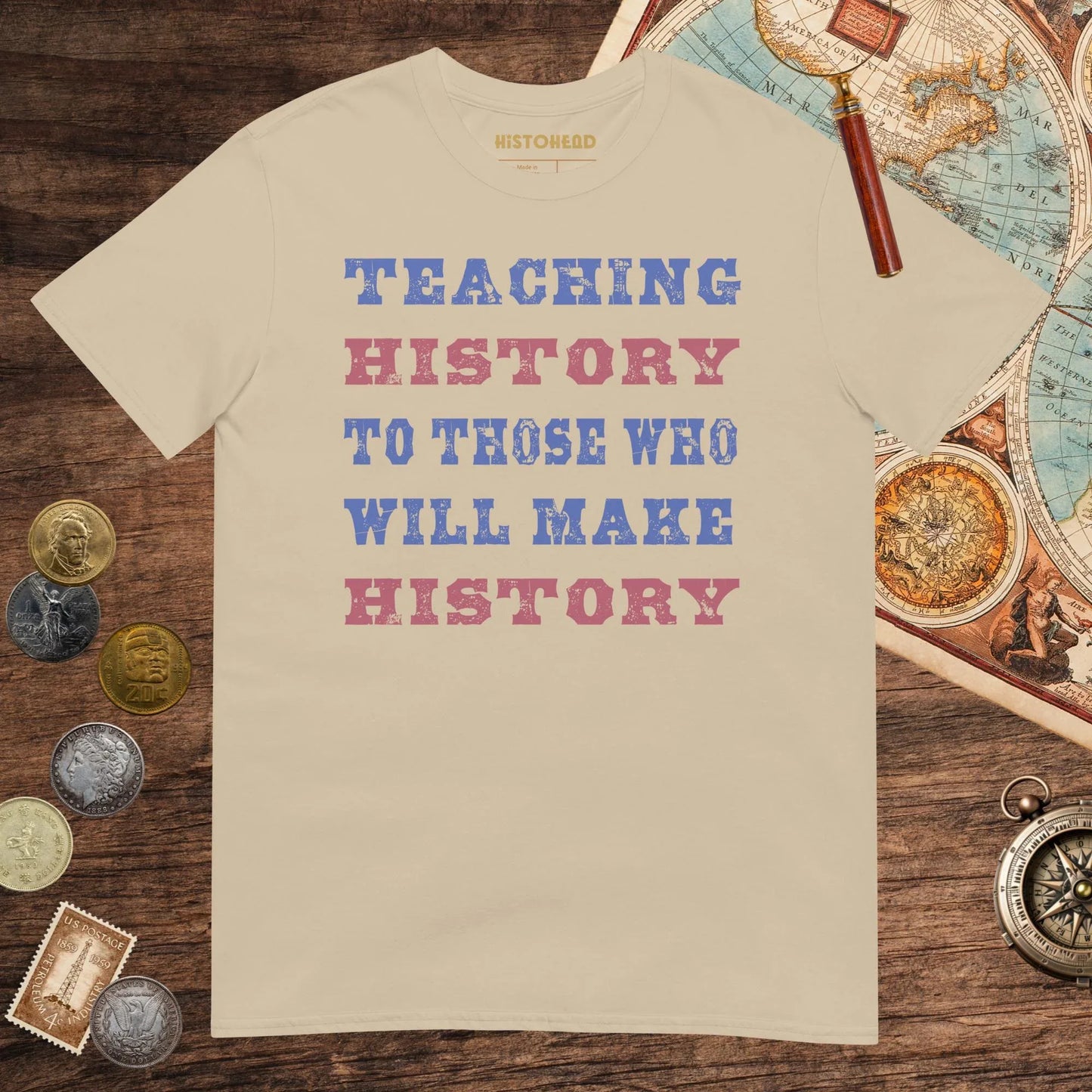 Sand Teaching History Tee - history buff gift by HistoHead