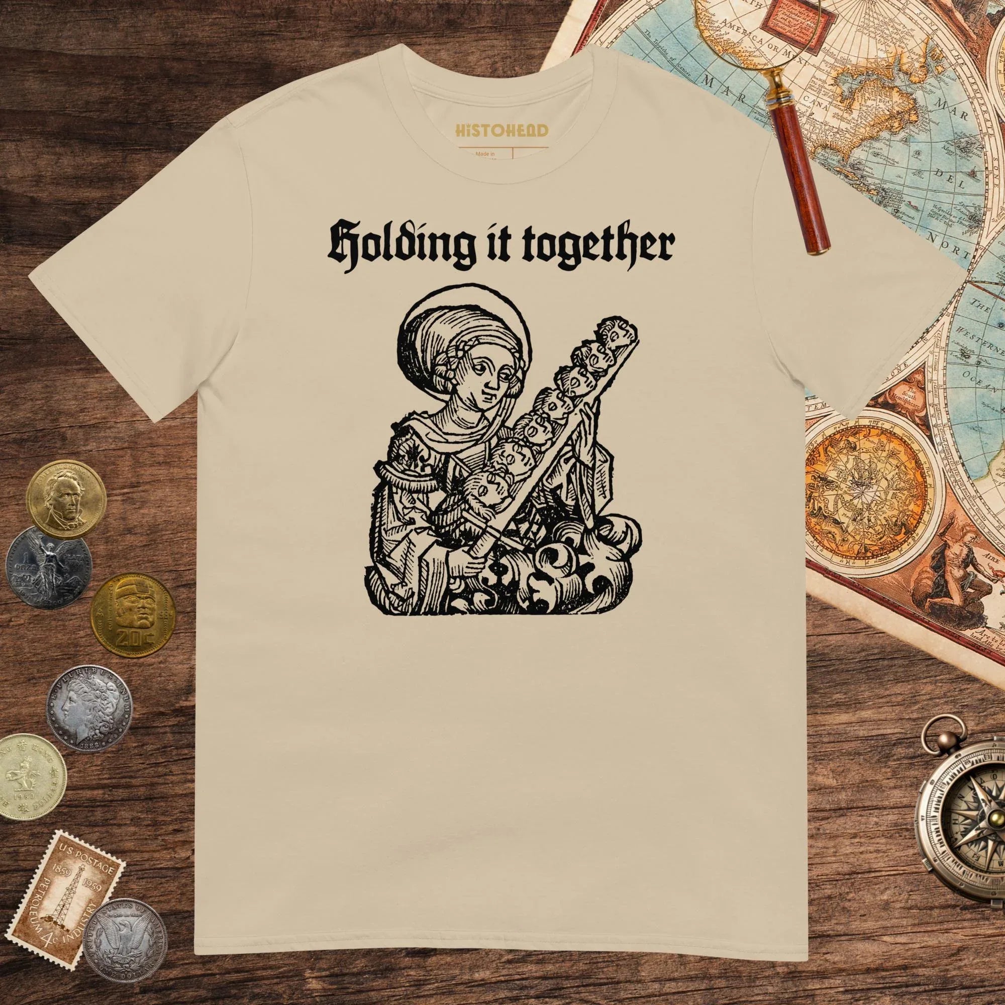 Sand Holding It Together Tee - history buff gift by HistoHead