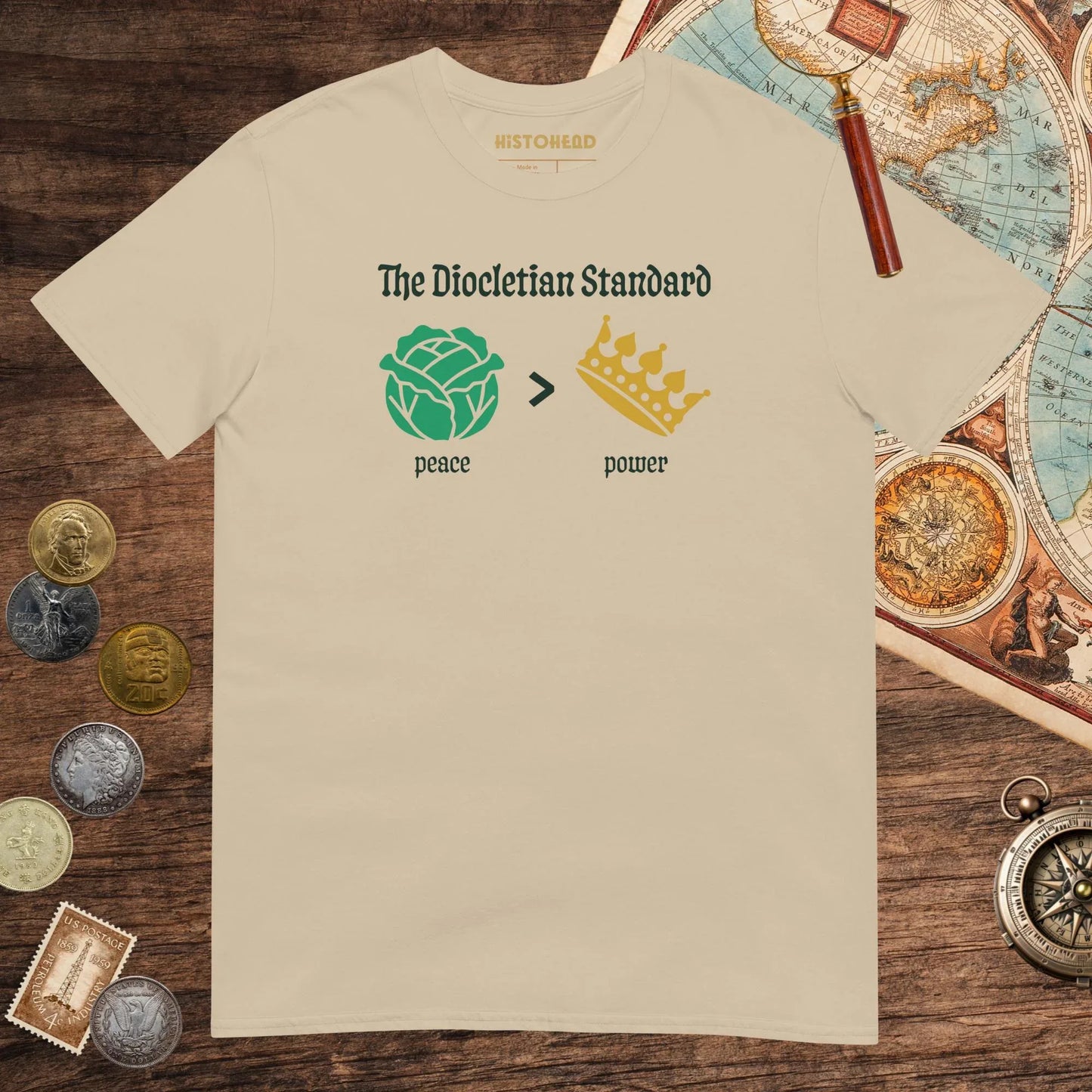 Sand The Diocletian Standard Tee - history buff gift by HistoHead