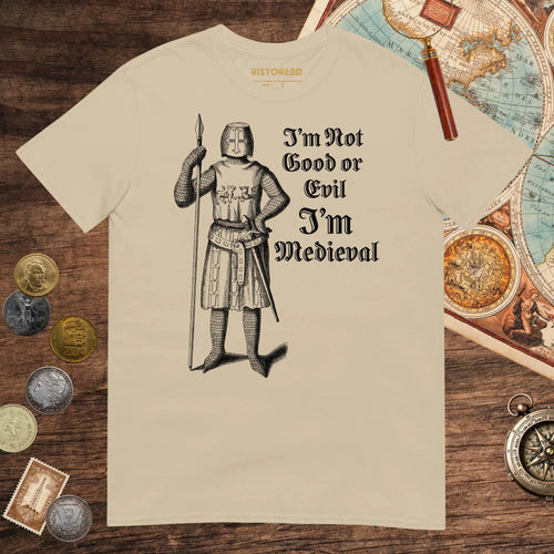 Sand I'm Medieval Tee - history buff gift by HistoHead