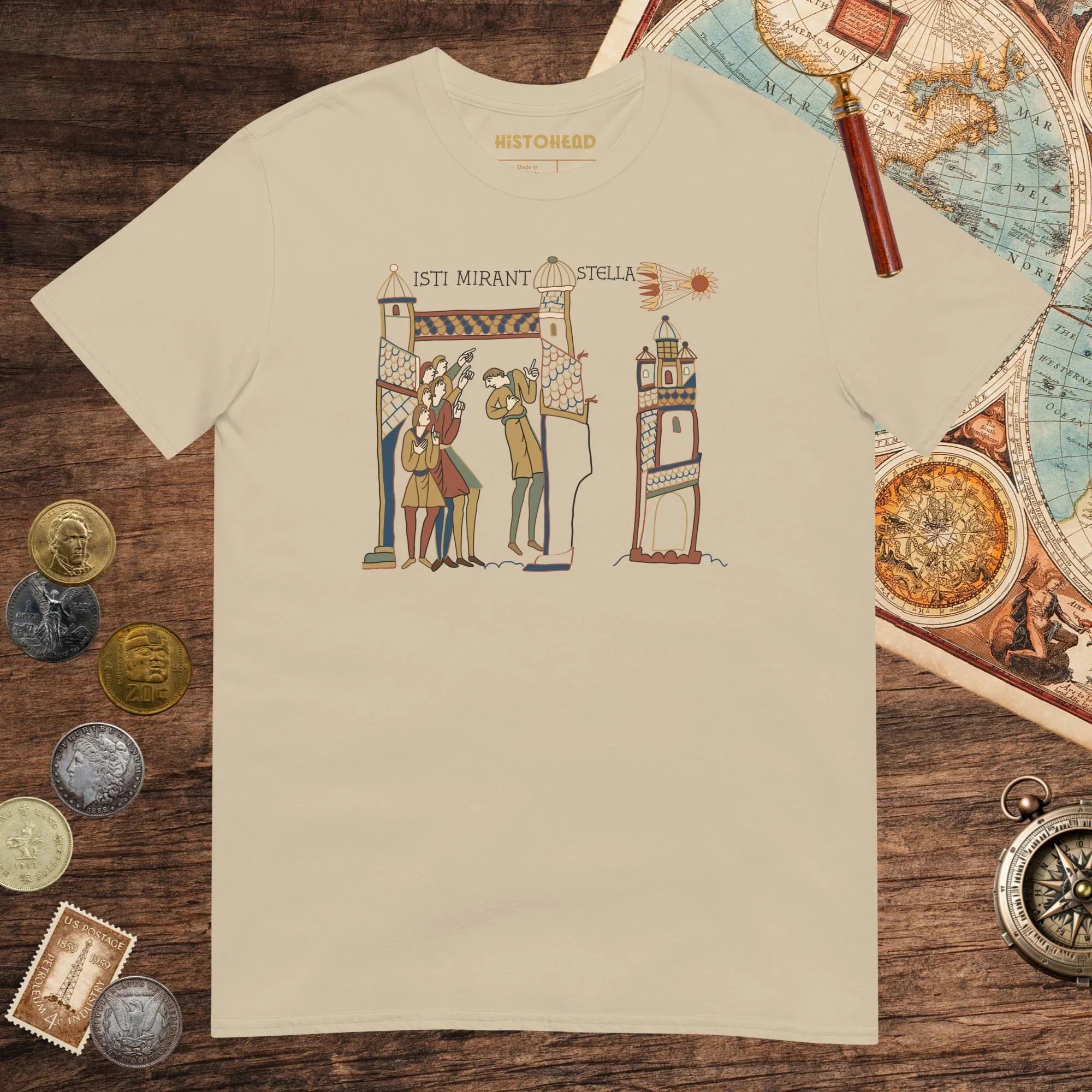 Sand Isti Mirant Stella Tee - history buff gift by HistoHead