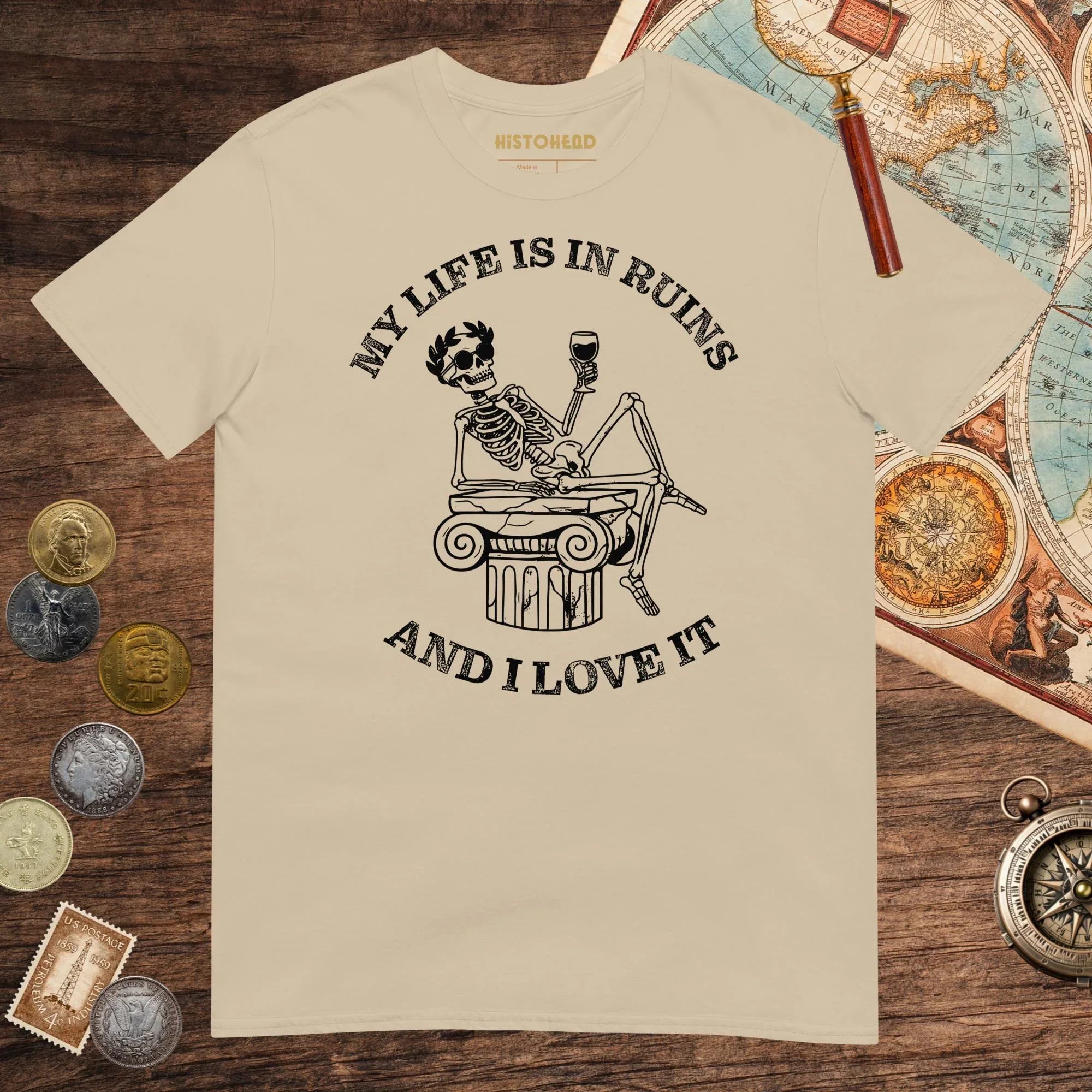 Sand My Life is in Ruins Tee - history buff gift by HistoHead