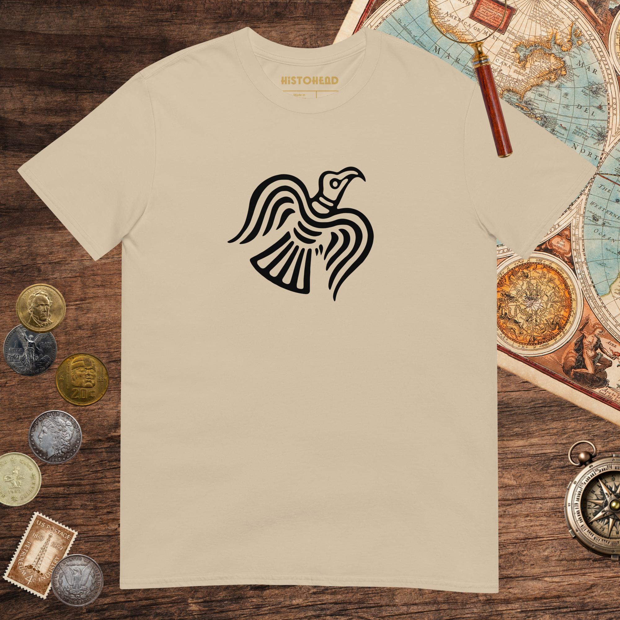 Sand Viking Raven Symbol Tee - history buff gift by HistoHead