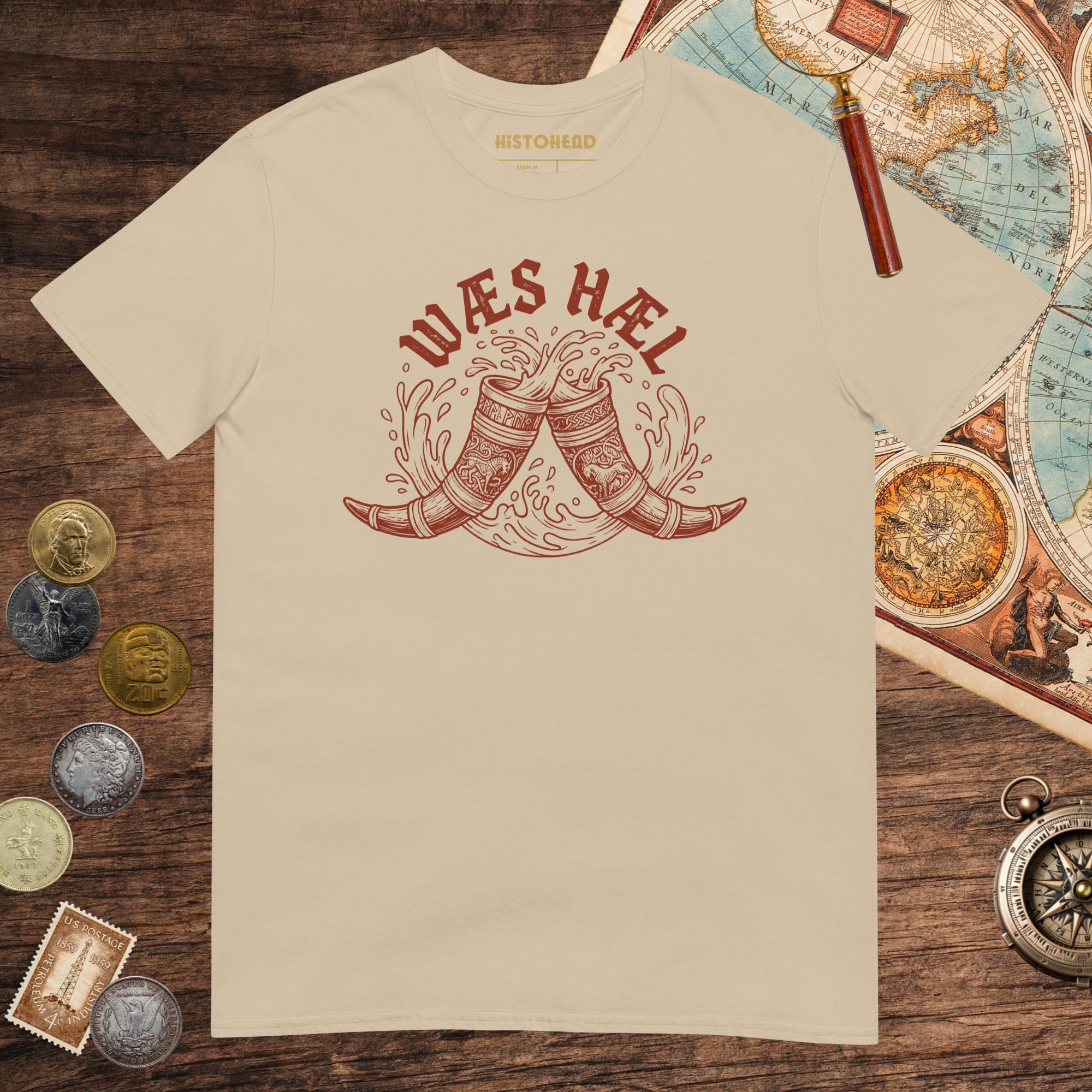 Sand Wæs Hæl Tee - history buff gift by HistoHead