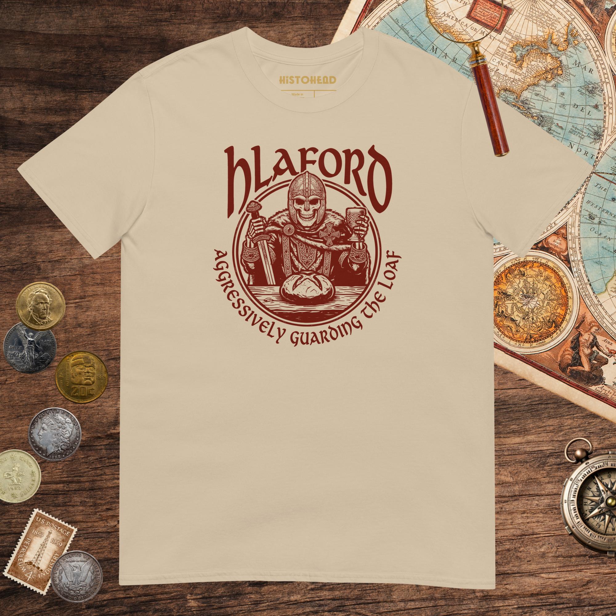Sand Hlaford Loaf Guardian Tee - history buff gift by HistoHead