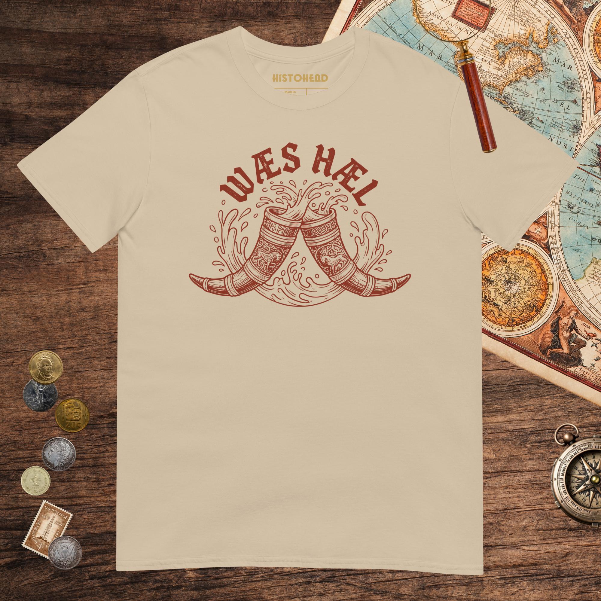 Sand Wæs Hæl Tee - history buff gift by HistoHead