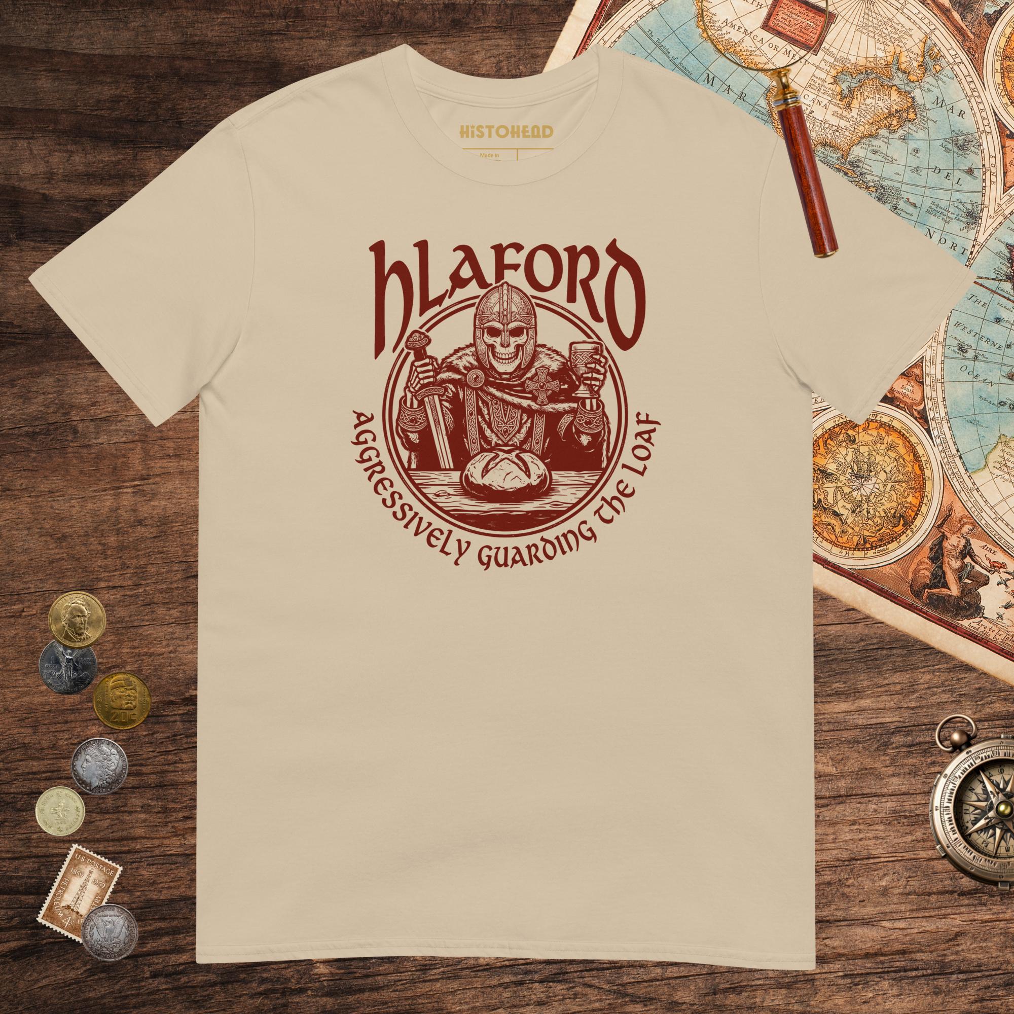 Sand Hlaford Loaf Guardian Tee - history buff gift by HistoHead