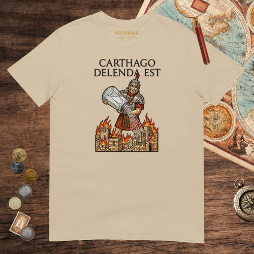 Sand Salting Carthage Tee - history buff gift by HistoHead