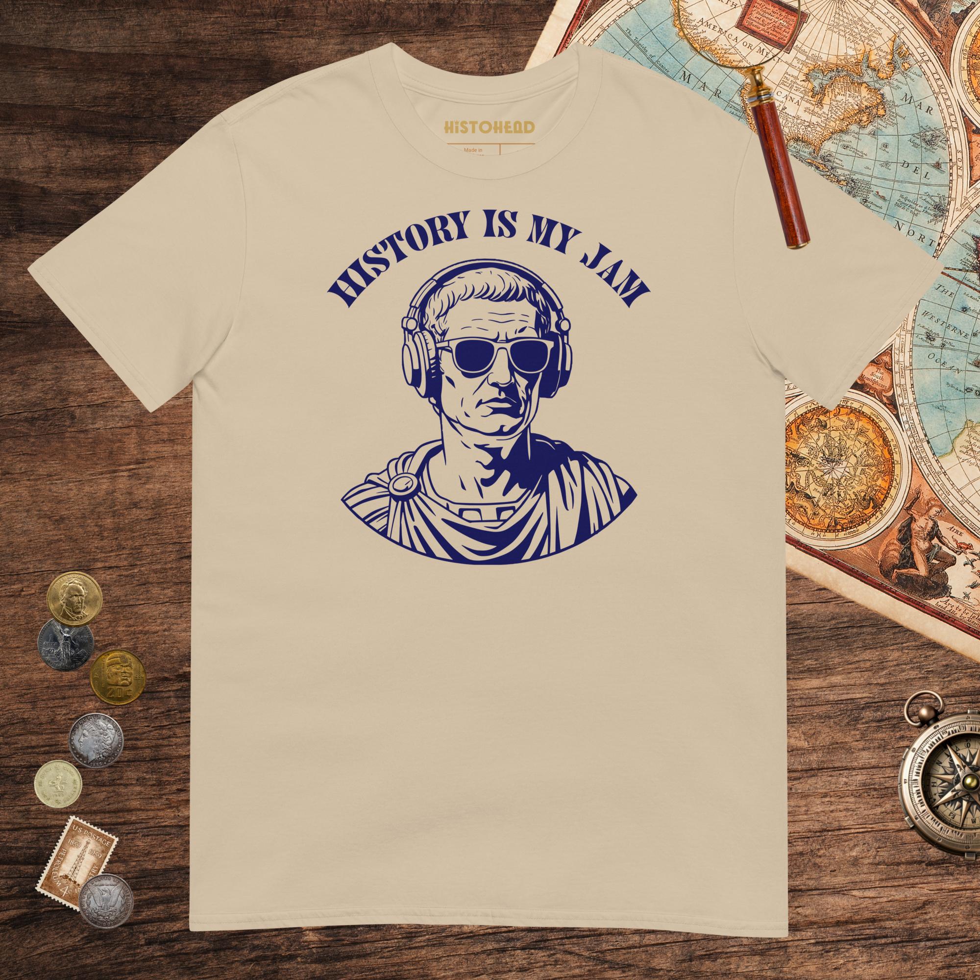 Sand History Is My Jam Tee - history buff gift by HistoHead