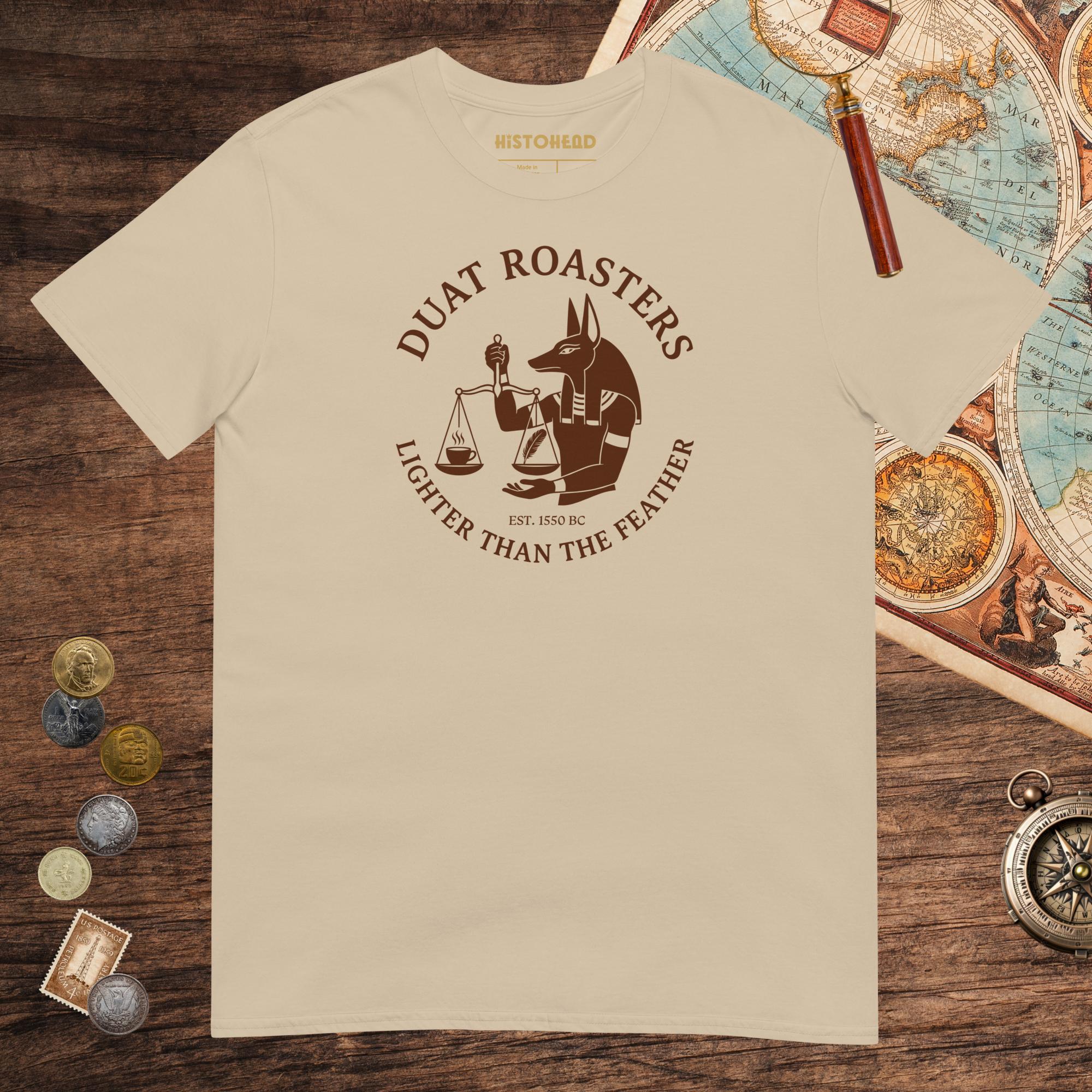 Sand Duat Roasters Tee - history buff gift by HistoHead