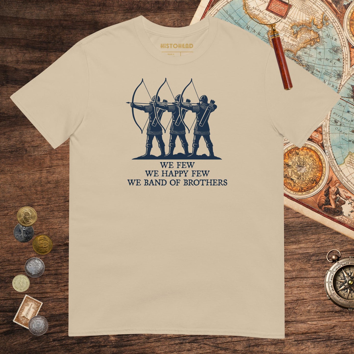Sand Band of Brothers Tee - history buff gift by HistoHead