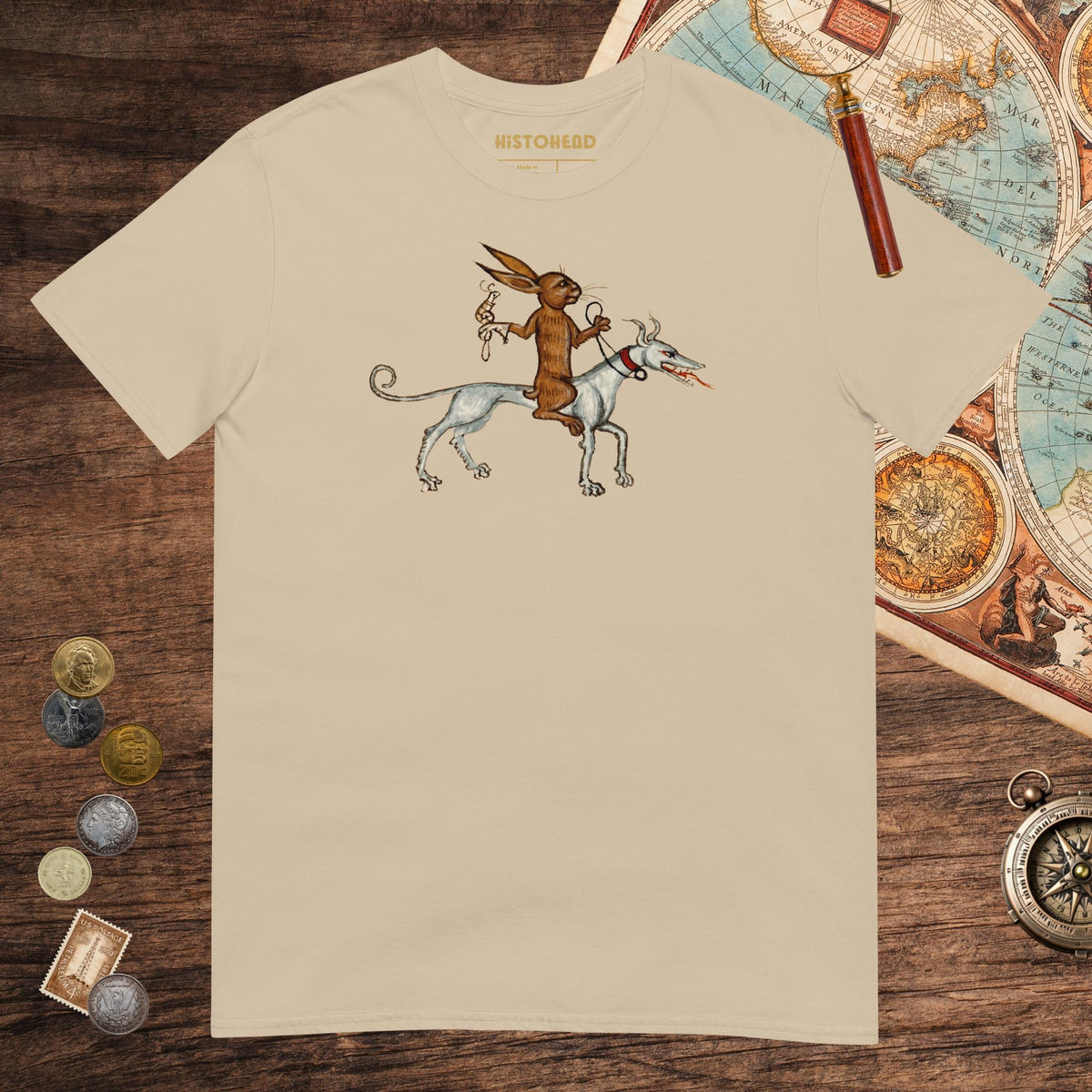 Sand On a Quest Tee - history buff gift by HistoHead
