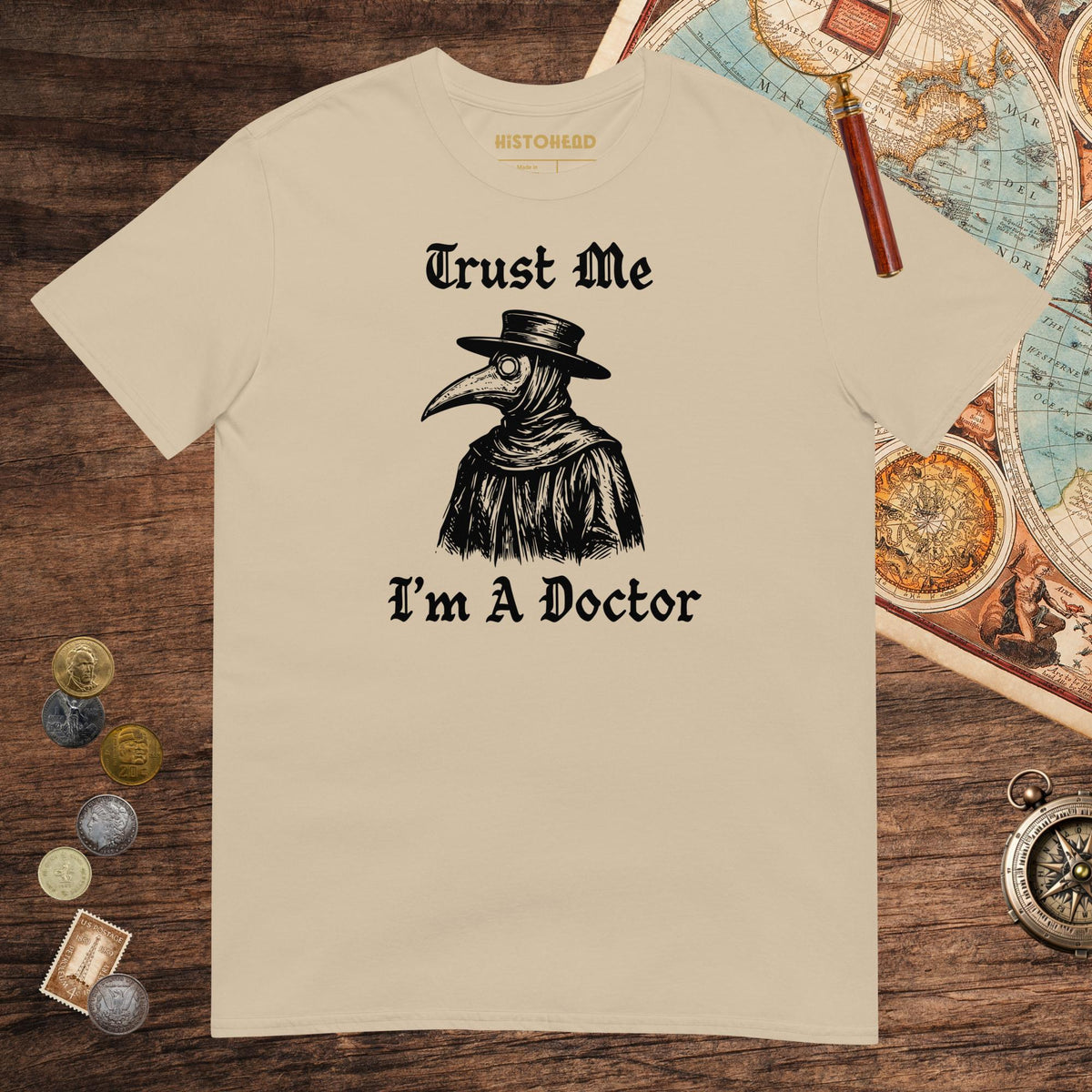 Sand Trust Me I'm A Doctor Tee - history buff gift by HistoHead