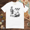 White Diogenes: Get Out of My Sun Tee - history buff gift by HistoHead