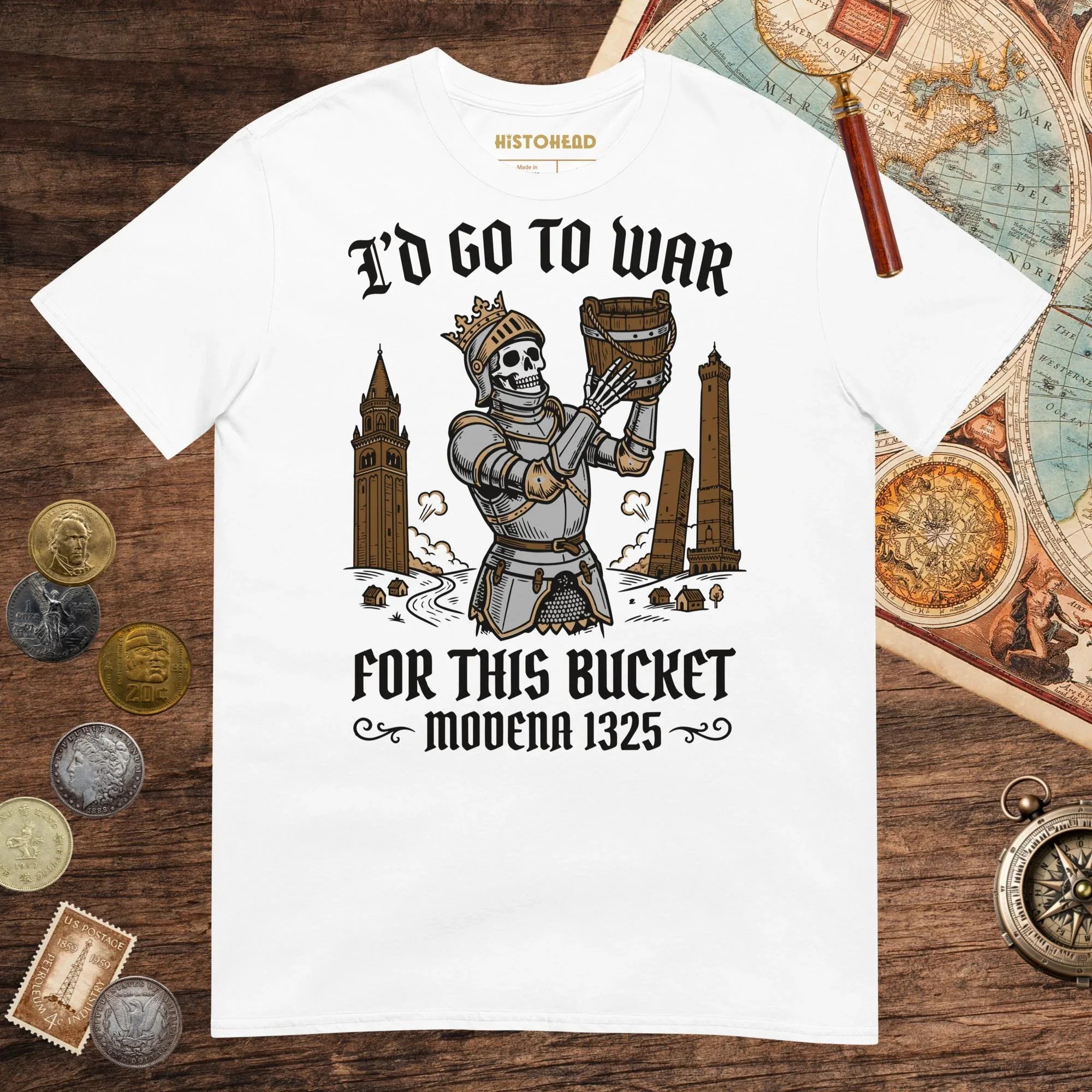 White War of the Bucket Tee - history buff gift by HistoHead