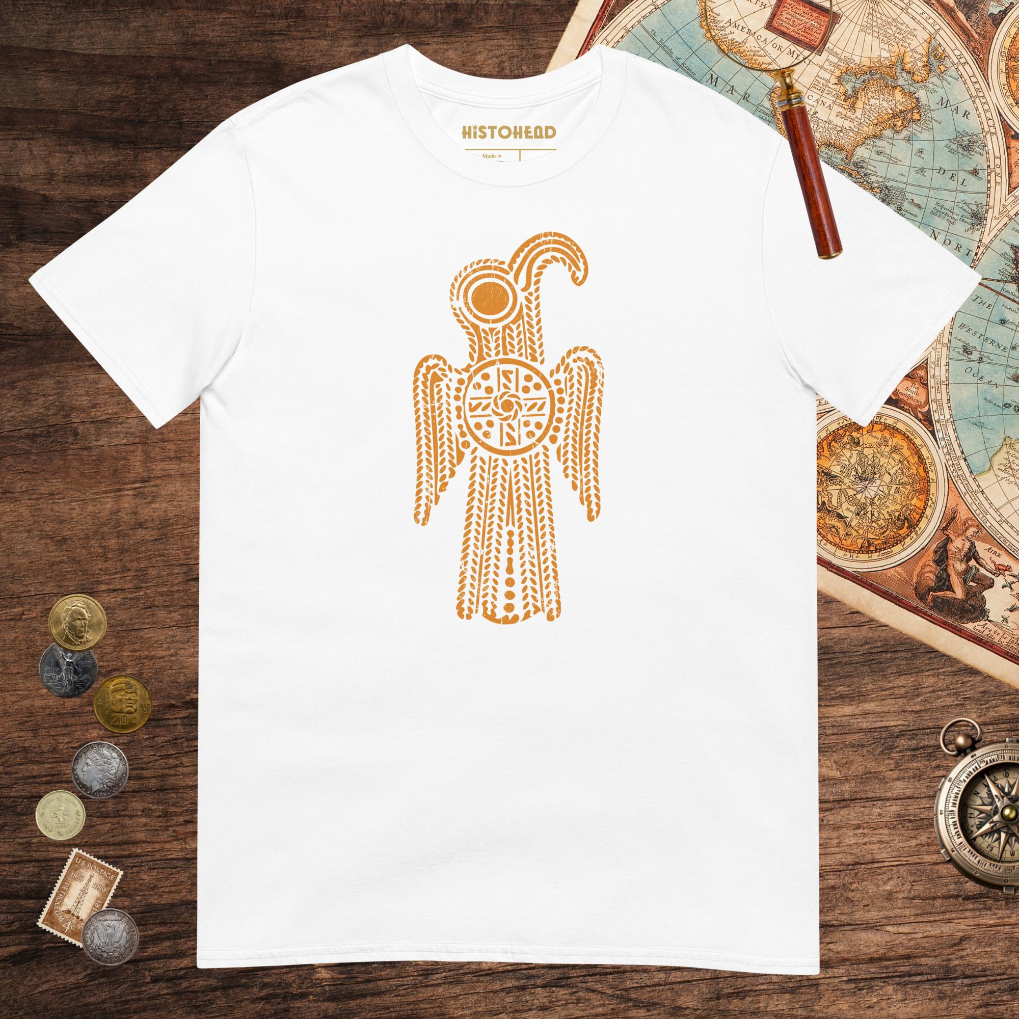 White Anglo-Saxon Eagle Tee - history buff gift by HistoHead