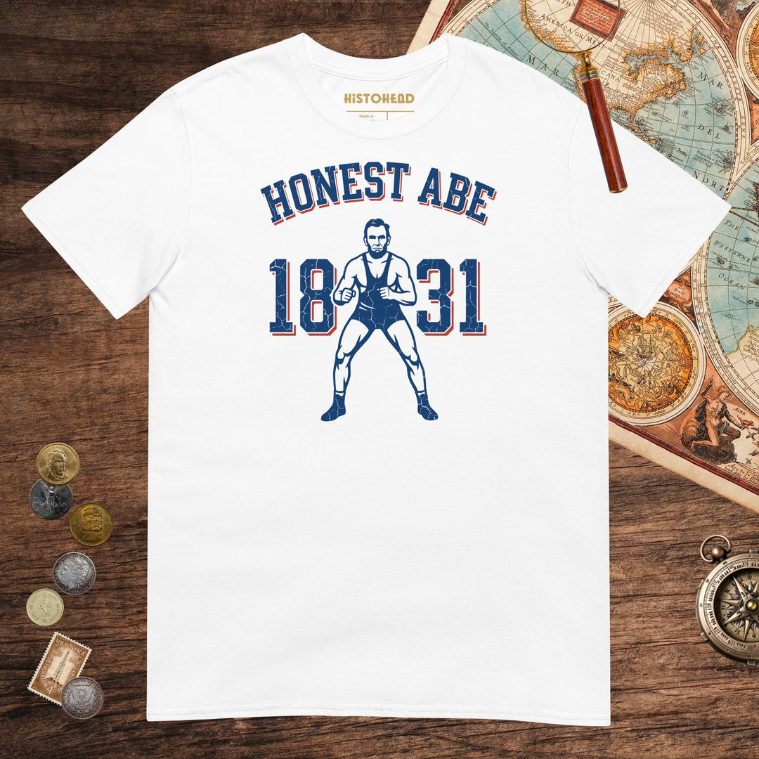 White Lincoln 1831 Tee - history buff gift by HistoHead