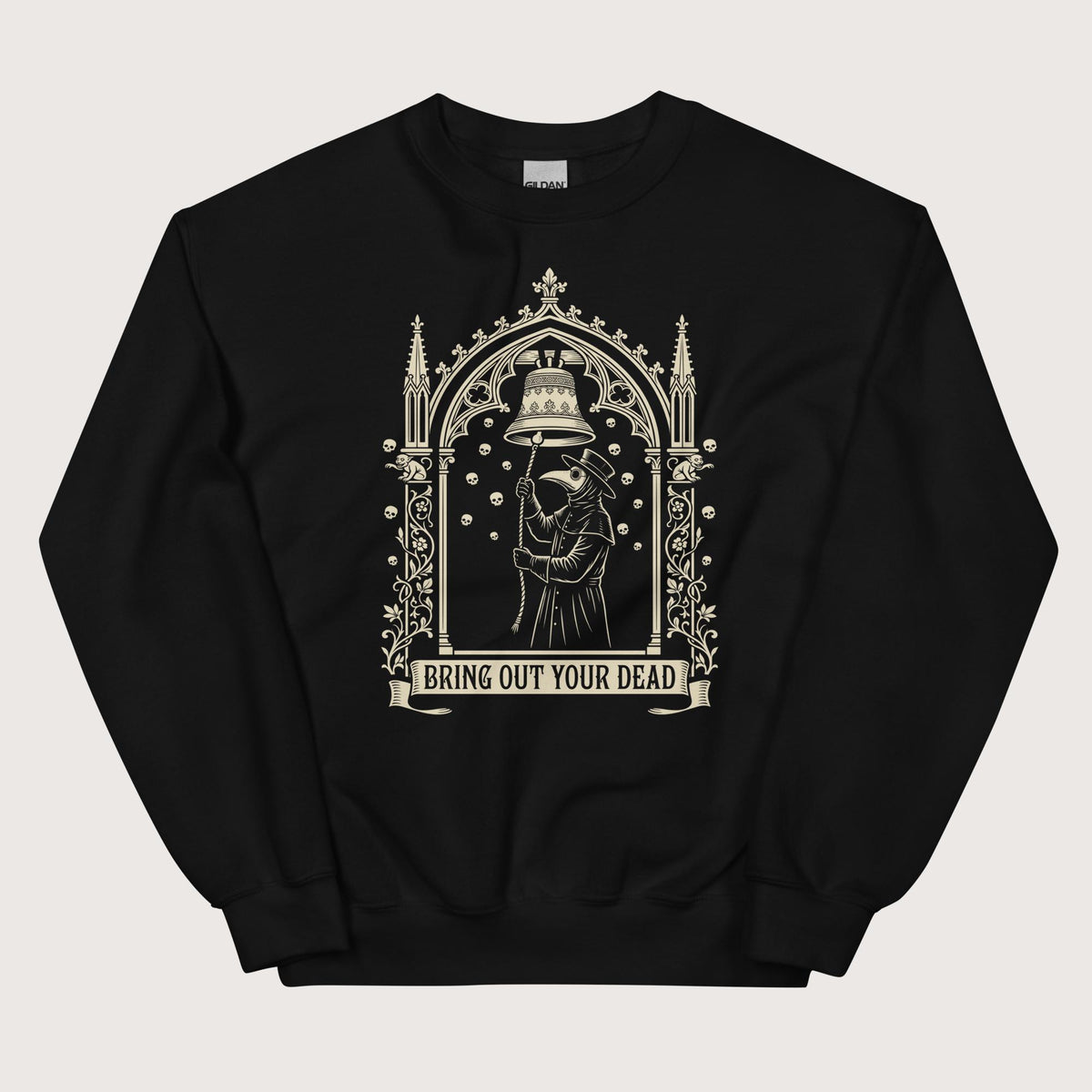Black Bring Out Your Dead Sweatshirt - history buff gift by HistoHead