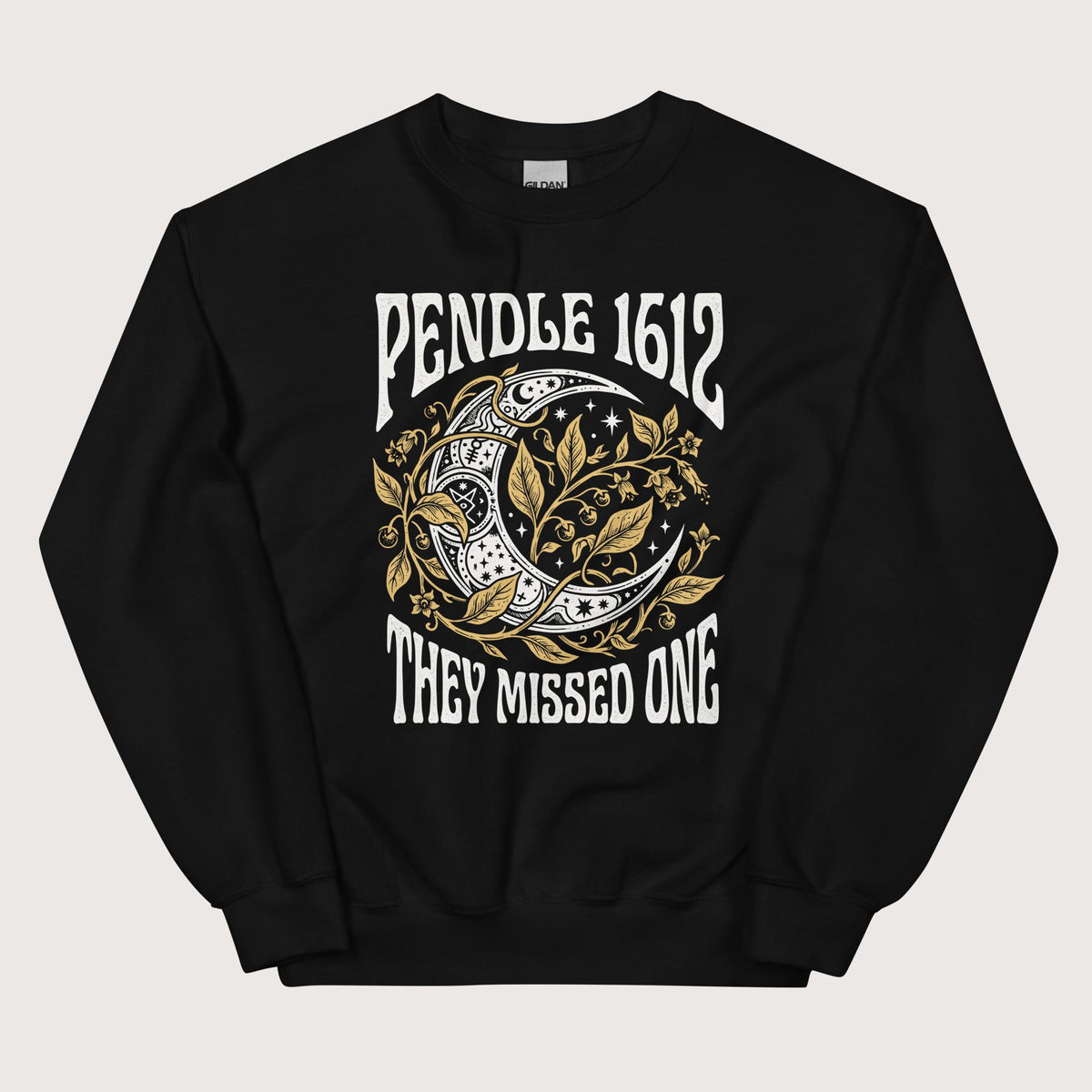 Black Pendle Witch Trials They Missed One Sweatshirt - history buff gift by HistoHead