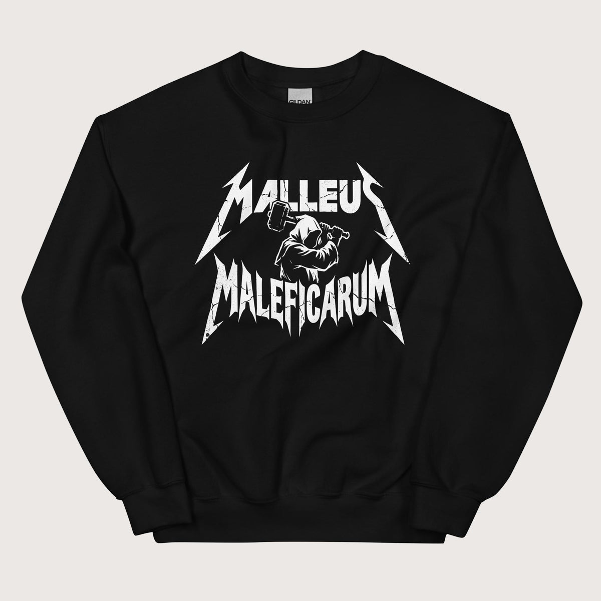 Black Malleus Maleficarum Sweatshirt - history buff gift by HistoHead