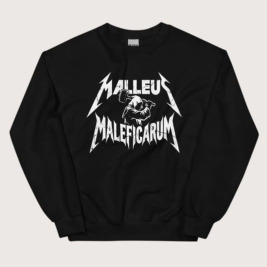 Black Malleus Maleficarum Sweatshirt - history buff gift by HistoHead