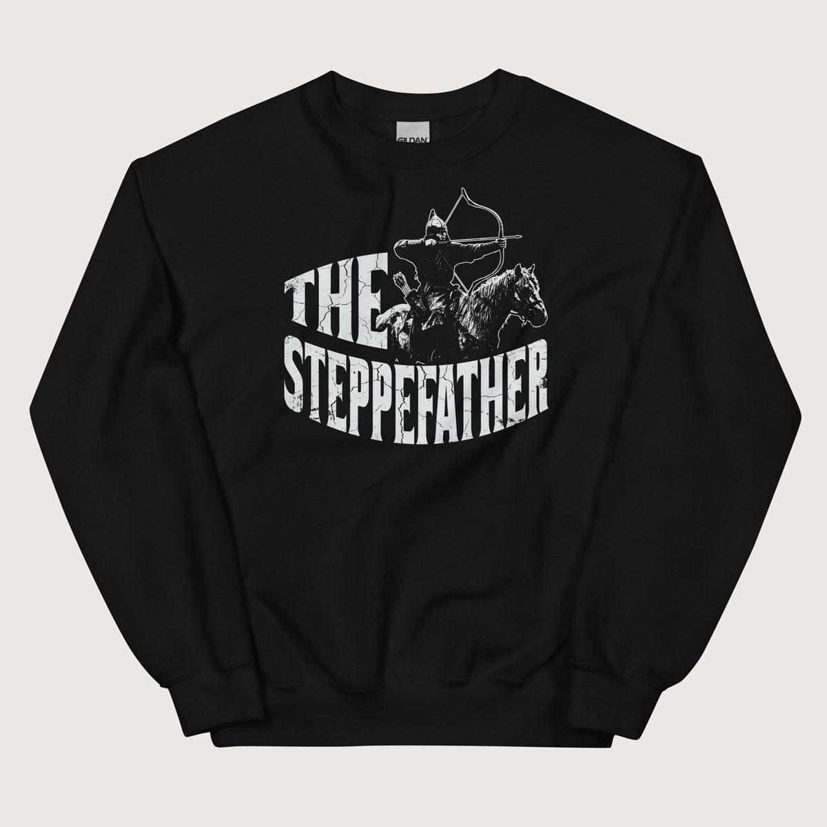Black The Steppefather Sweatshirt - history buff gift by HistoHead