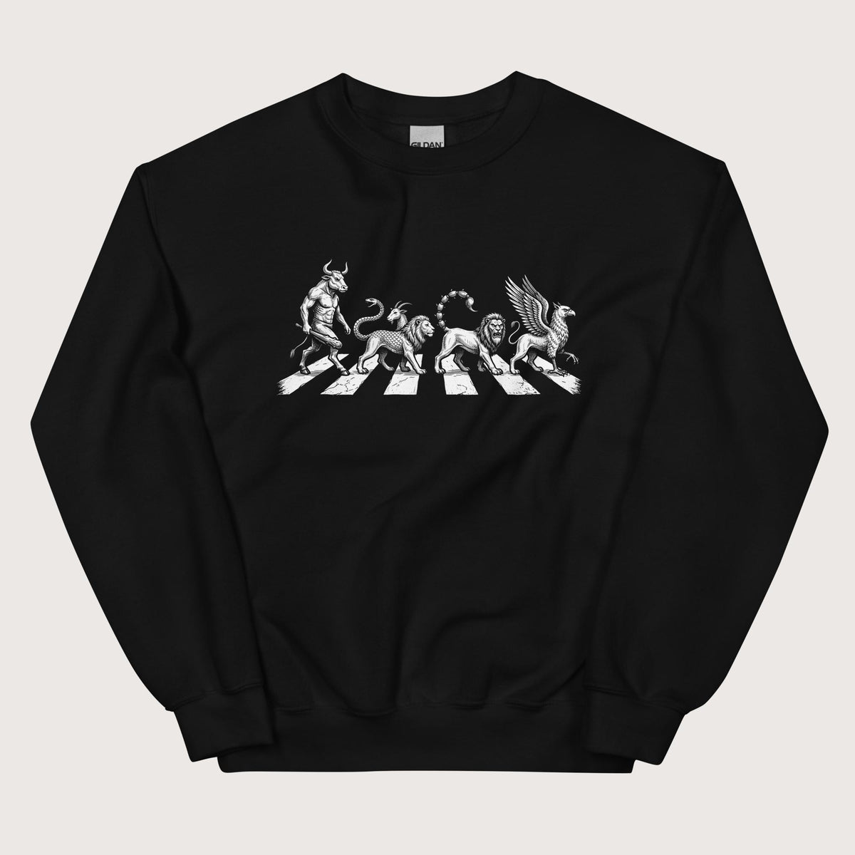 Black Beast Road Sweatshirt - history buff gift by HistoHead