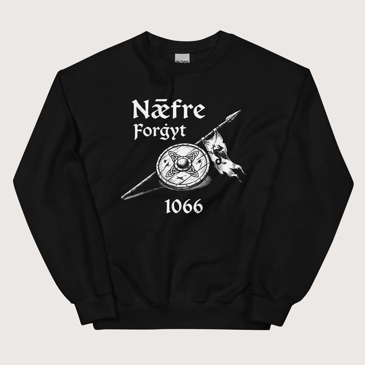 Black Never Forget 1066 Sweatshirt - history buff gift by HistoHead