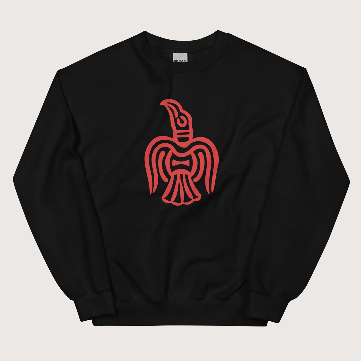 Black Viking York Raven Sweatshirt - history buff gift by HistoHead