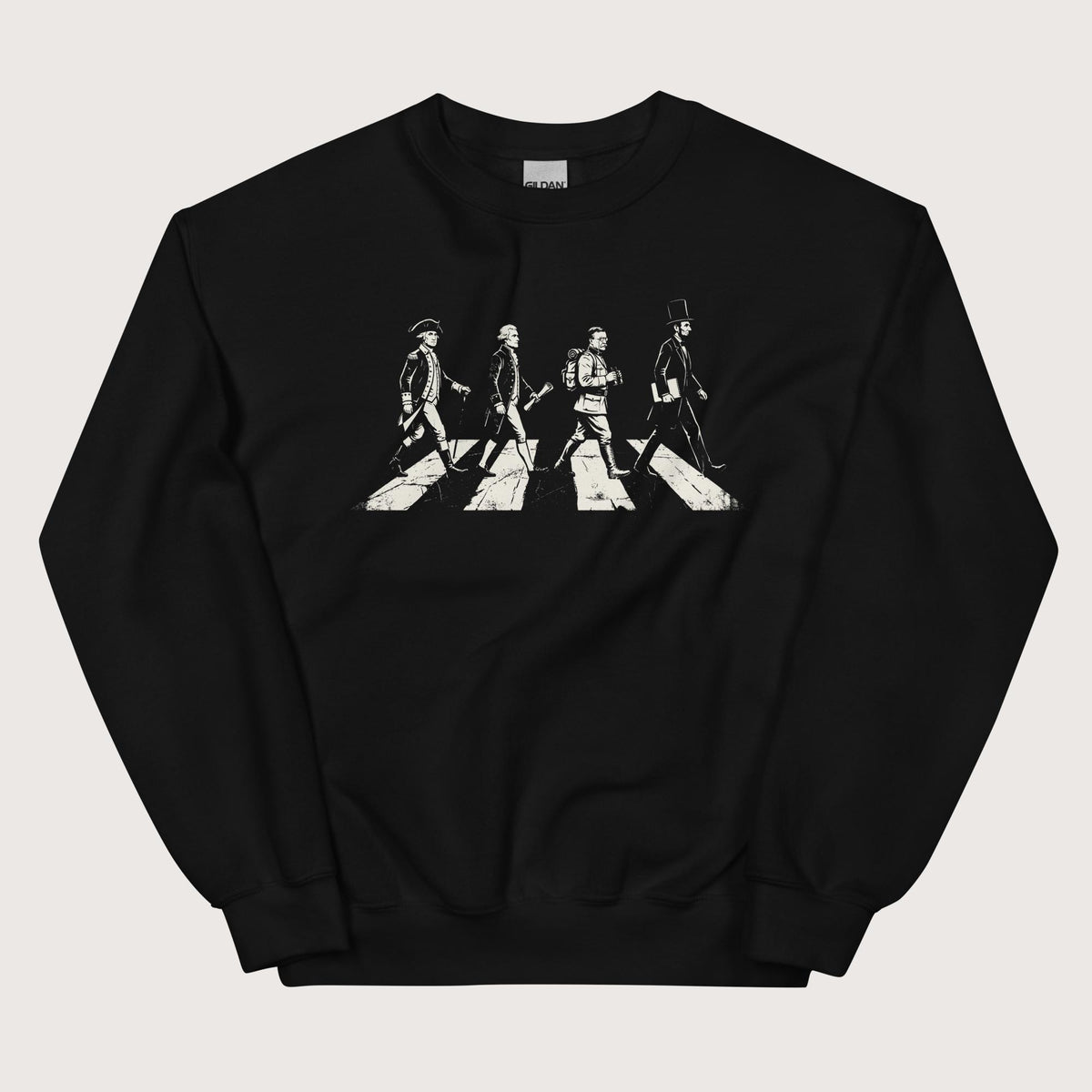 Black Rushmore Road Sweatshirt - history buff gift by HistoHead