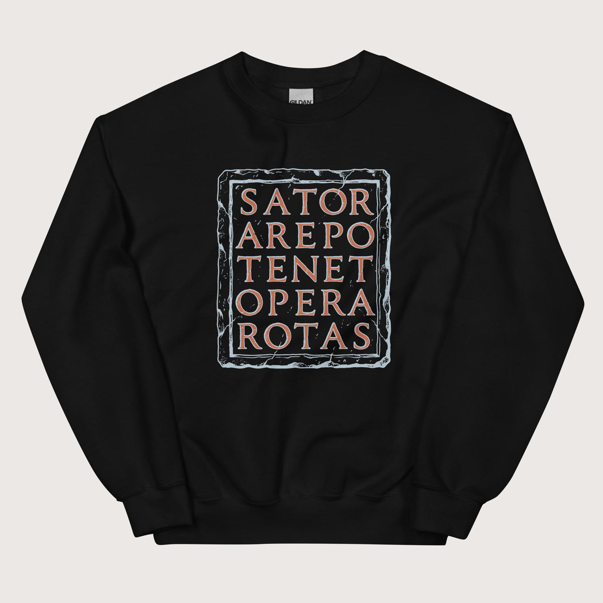 Black Sator Rotas Sweatshirt - history buff gift by HistoHead