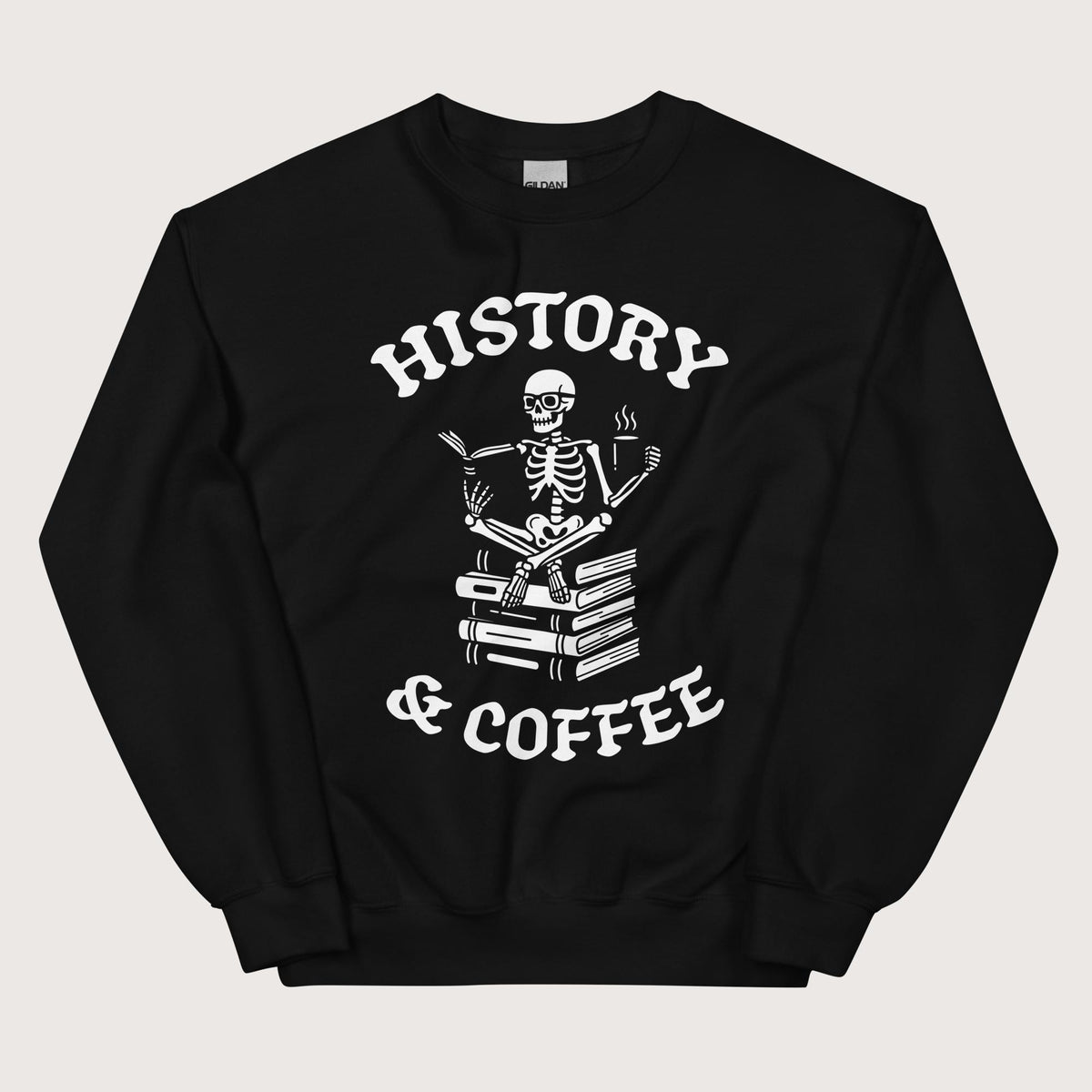 Black History & Coffee Sweatshirt - history buff gift by HistoHead