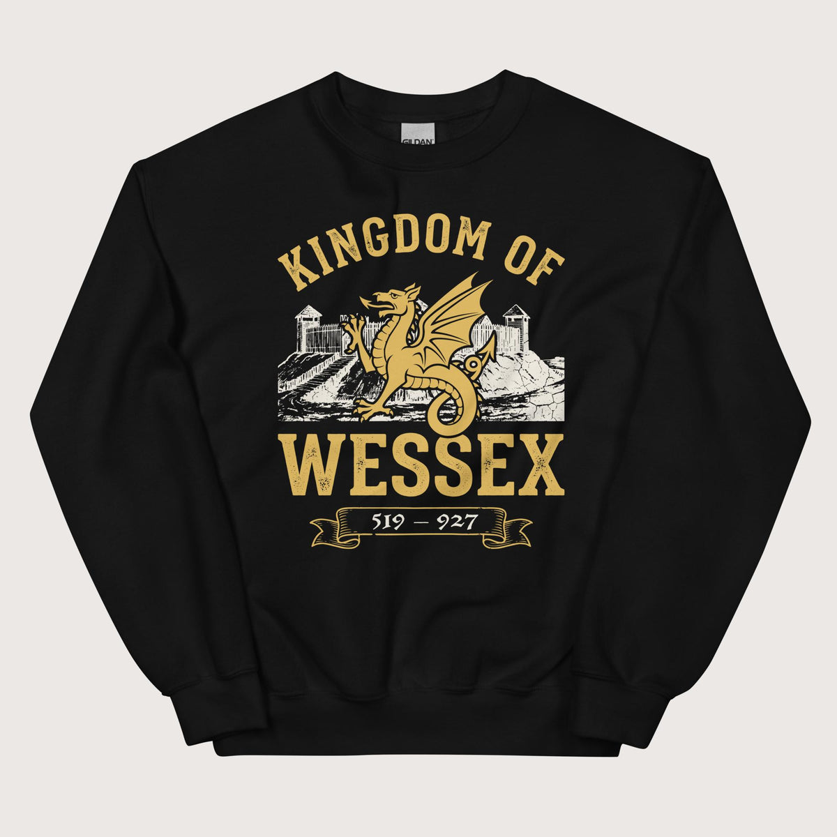 Black Kingdom of Wessex Sweatshirt - history buff gift by HistoHead