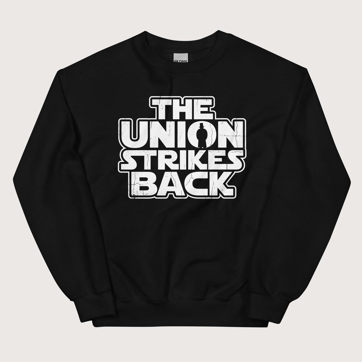 Black The Union Strikes Back Sweatshirt - history buff gift by HistoHead