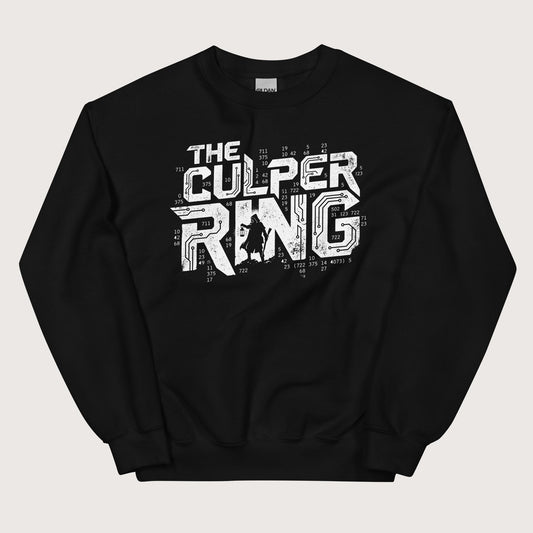 Black The Culper Ring Sweatshirt - history buff gift by HistoHead