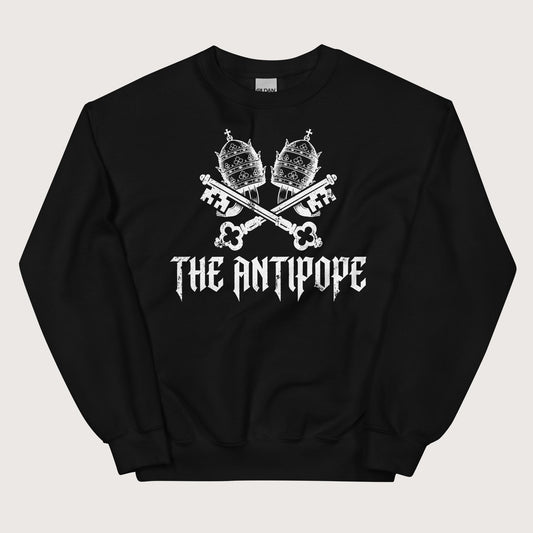 Black The Antipope Sweatshirt - history buff gift by HistoHead