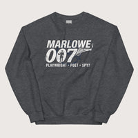 Dark Heather Marlowe 007 Sweatshirt - history buff gift by HistoHead