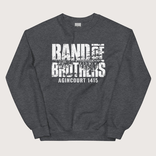 Dark Heather Band of Brothers Agincourt 1415 Sweatshirt - history buff gift by HistoHead