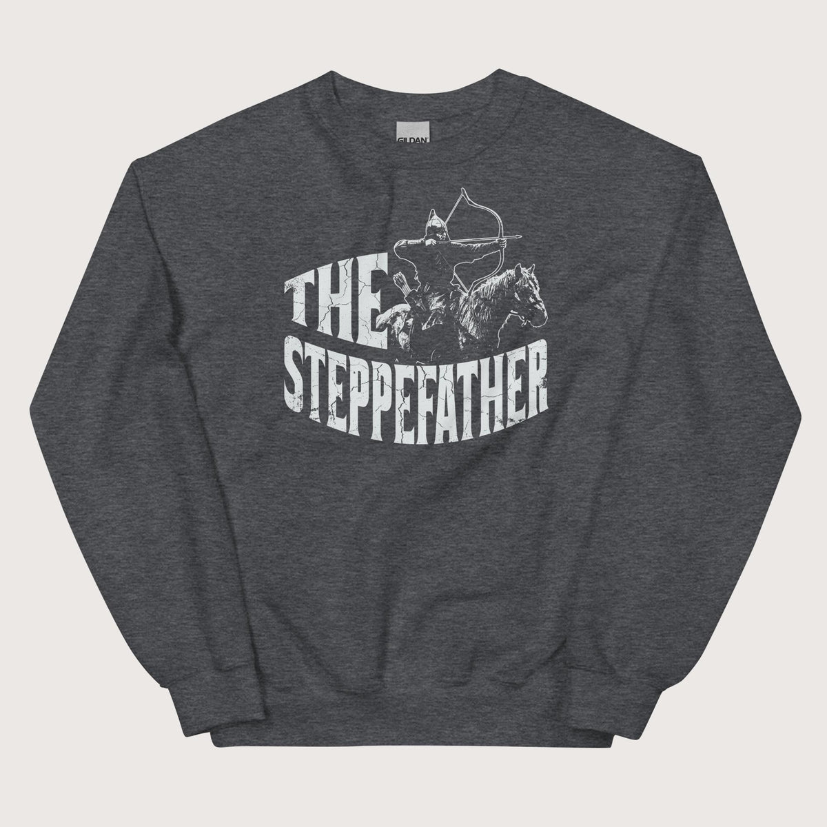 Dark Heather The Steppefather Sweatshirt - history buff gift by HistoHead