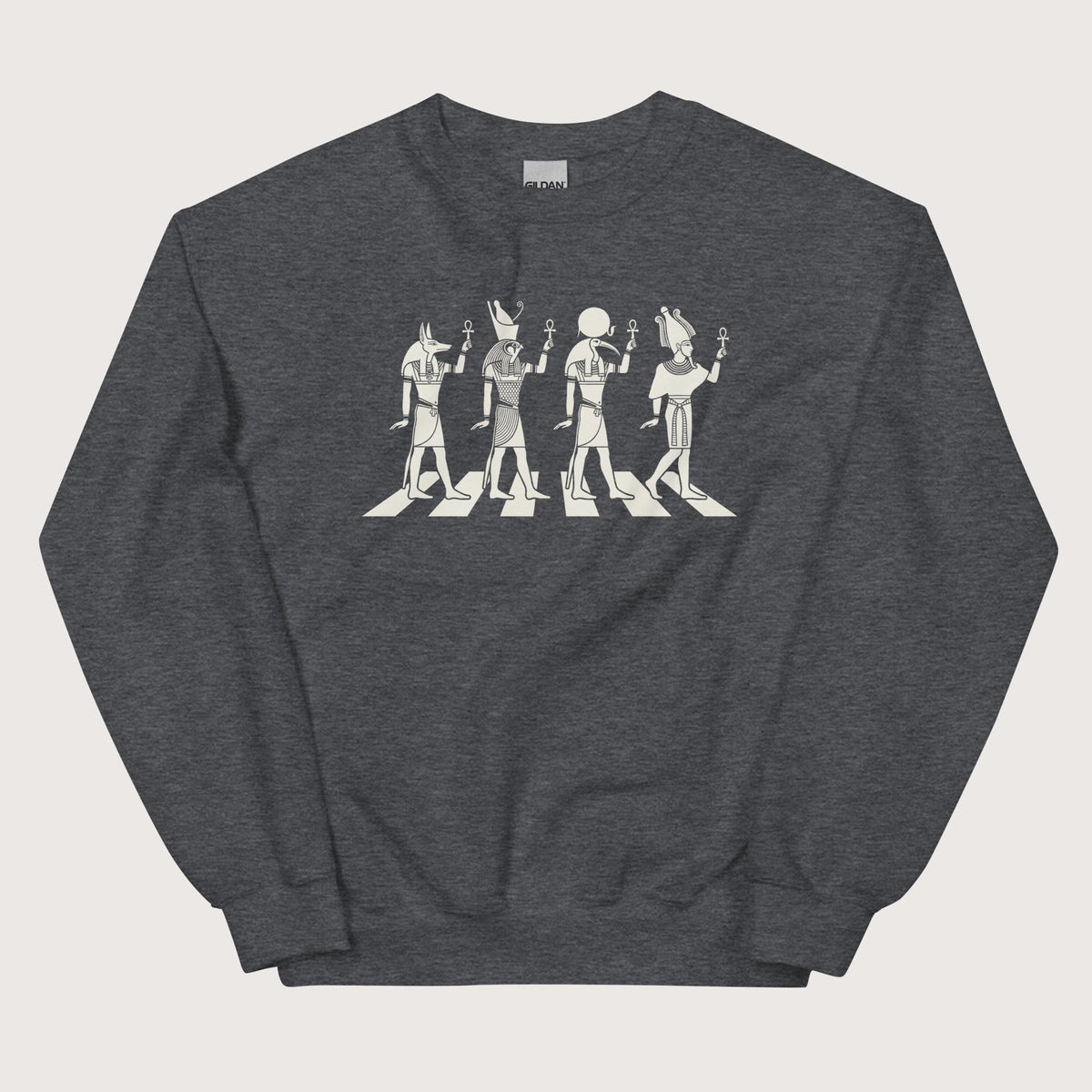 Dark Heather Nile Road Sweatshirt - history buff gift by HistoHead