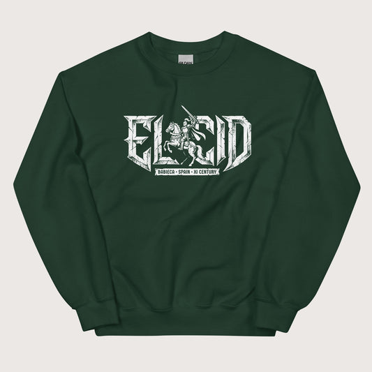 Forest Green El Cid Sweatshirt - history buff gift by HistoHead