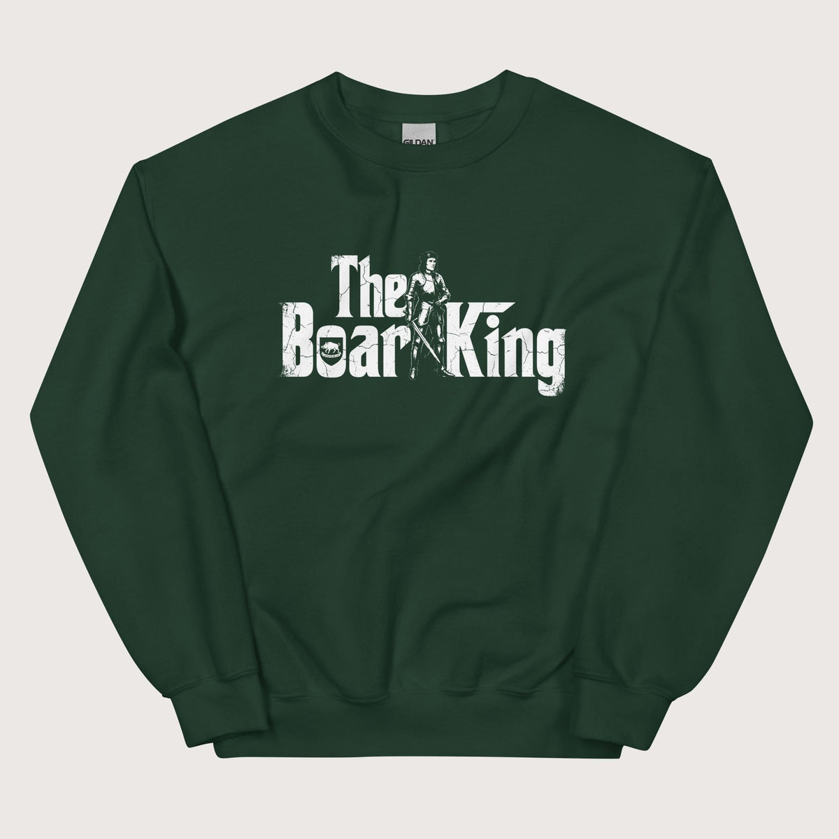 Forest Green Richard III The Boar King Sweatshirt - history buff gift by HistoHead