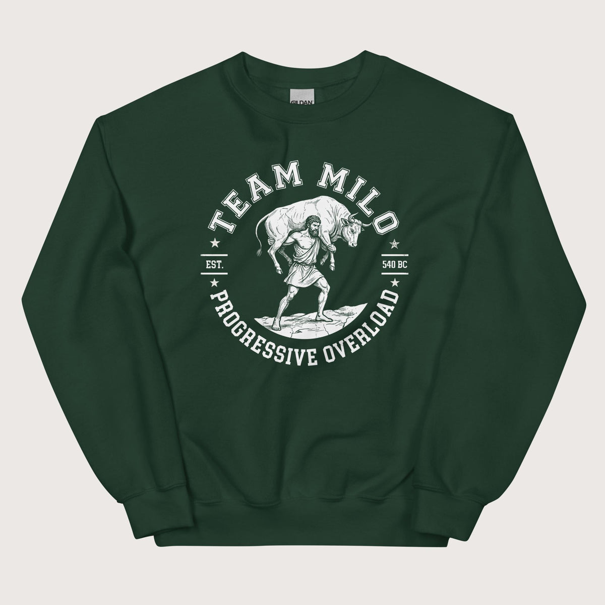 Forest Green Team Milo Sweatshirt - history buff gift by HistoHead