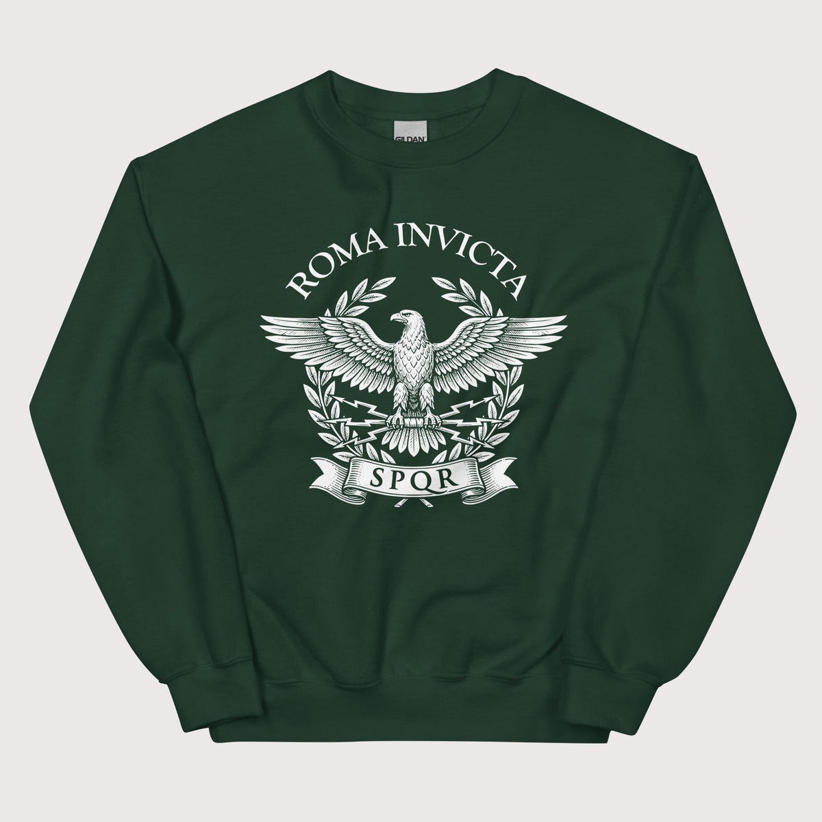 Forest Green Roma Invicta Sweatshirt - history buff gift by HistoHead